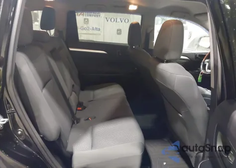 2016 Toyota Highlander Le V6 from USA, damaged, VIN 5TDBKRFH9GS291450